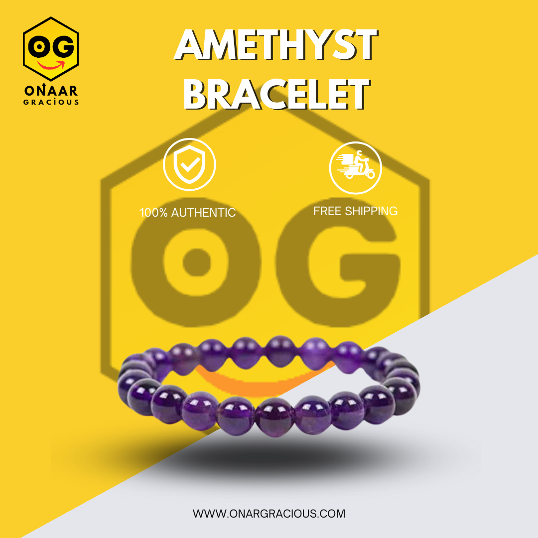 Amethyst Bracelet Onaar Gracious