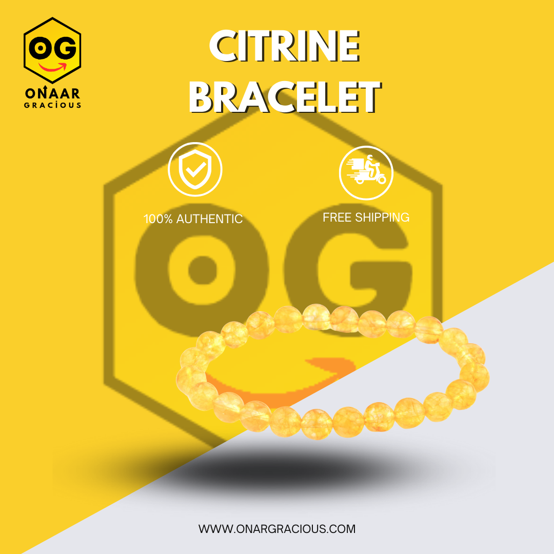 Citrine Bracelet Onaar Gracious